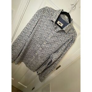 Joseph Abboud floral button down shirt XXL